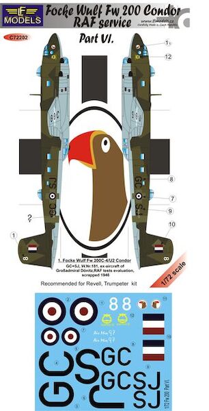 Focke Wulf Fw200 Condor (RAF Part V) c72202