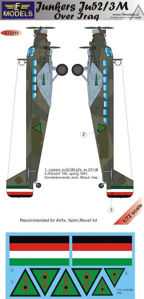 Junkers Ju52/3m over Iraq  c72211
