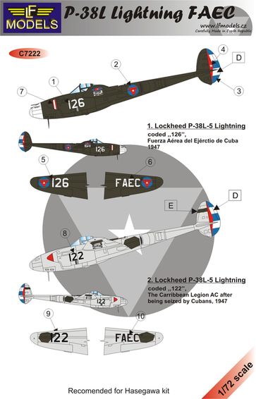P38L Lightning (Fuerza Aerea del ejercito de Cuba)  c7222