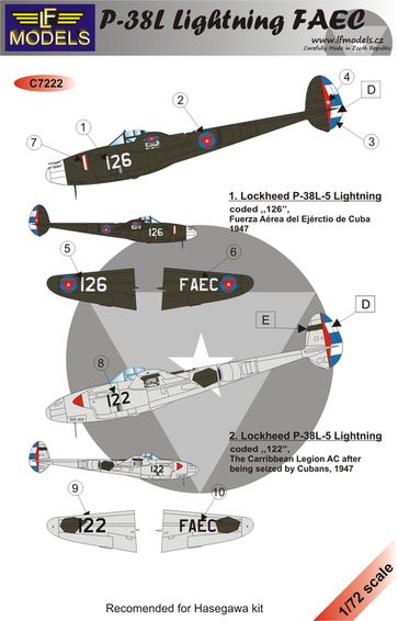 P38L Lightning (Fuerza Aerea del ejercito de Cuba) c7222