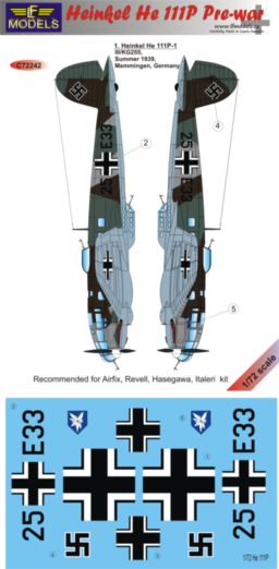 Heinkel He111P Pre War  C72242