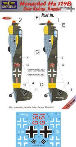 Henschel HS129B over Kuban, Russia Part 3  C72245