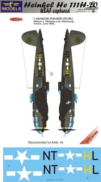 Heinkel He111H-20R-1 (USAAF Captured, Watson's Whizzers unit, USAAF)  C72246