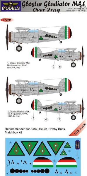 Gloster Gladiator MK1 over Iraq  c72259