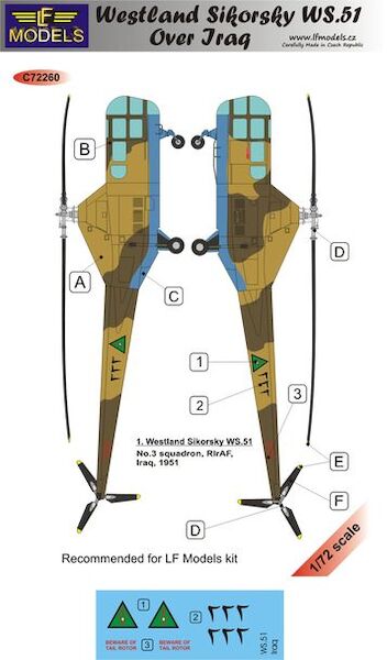 Westland Sikorsky WS51 over Iraq c72260