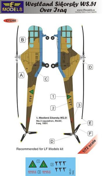 Westland Sikorsky WS51  over Iraq  c72260