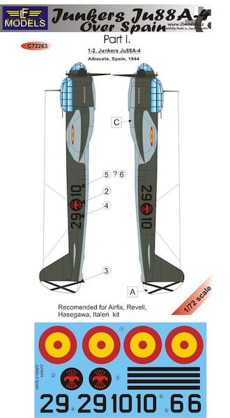 Junkers Ju88A-4 over Spain part 1  c72263