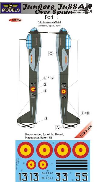 Junkers Ju88A-4 over Spain part 2  c72264