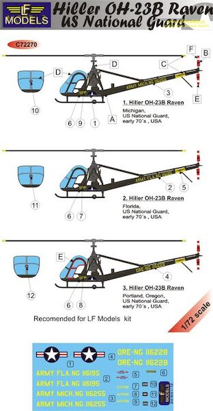 Hiller OH-23B Raven (US National Guard )  c72270