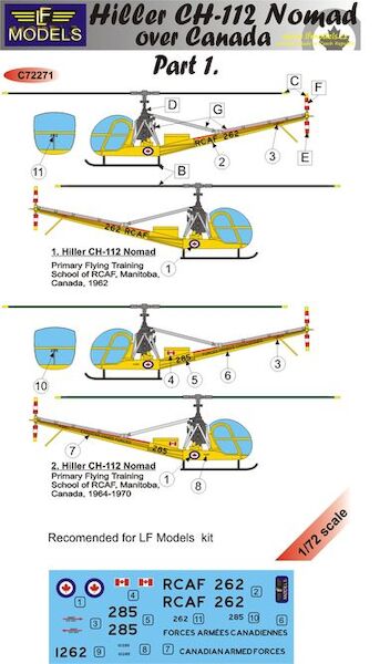 Hiller CH112 Nomad over Canada part 1 c72271