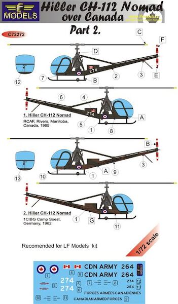 Hiller CH112 Nomad over Canada part 2  c72272