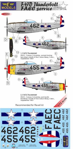 Republic F47D Thunderbolt in FAEC - Cuban Service  c72292