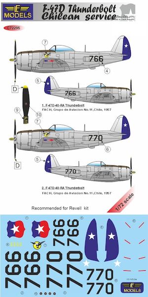 Republic F47D Thunderbolt in Chilean Service  c72295
