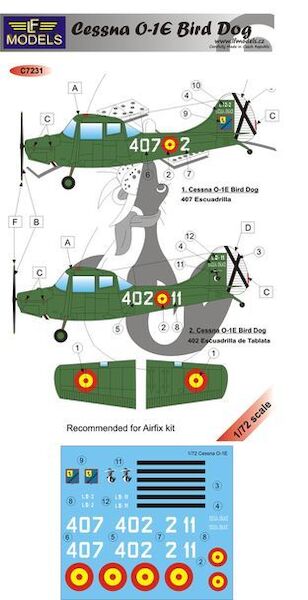 Cessna O-1E Bird Dog (Spanish AF)  c7231