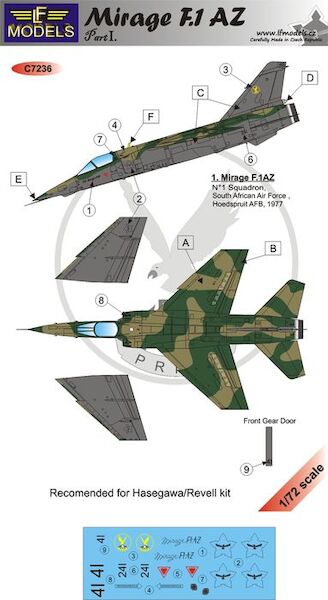 Mirage F1AZ Part 1 (No1sq SAAF)  c7236