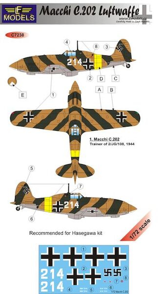 Macchi c202 (Luftwaffe)  c7238