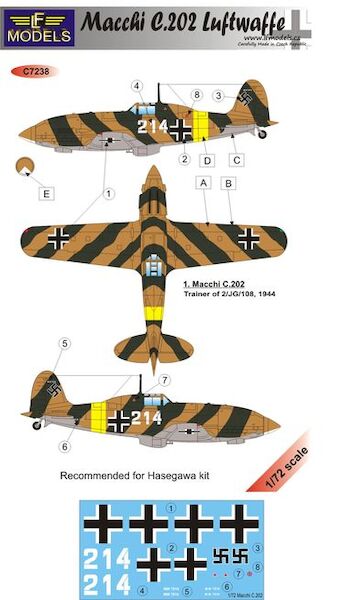 Macchi c202 (Luftwaffe) c7238
