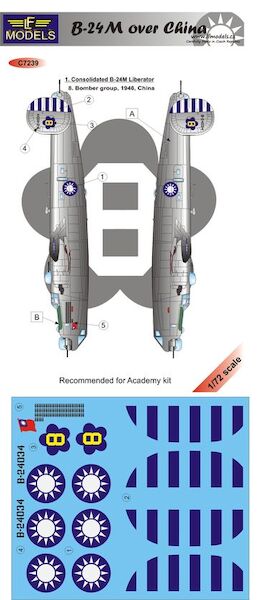 B24M Liberator over China  c7239