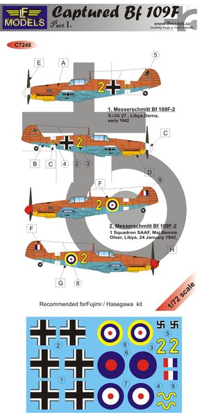 Captured BF109F Part 1  c7248