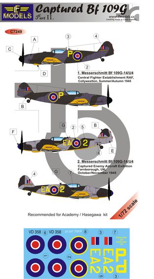 Captured BF109G Part 2  c7249