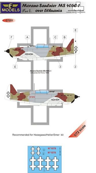 Morane Saulnier MS406C-1 over Lithuania part 1  c7251