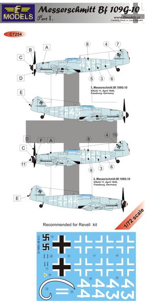 Messerschmitt BF109G-10 Part 1 c7254