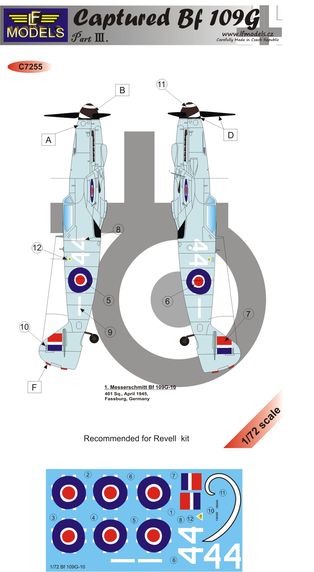 Captured BF109G Part 3  c7255