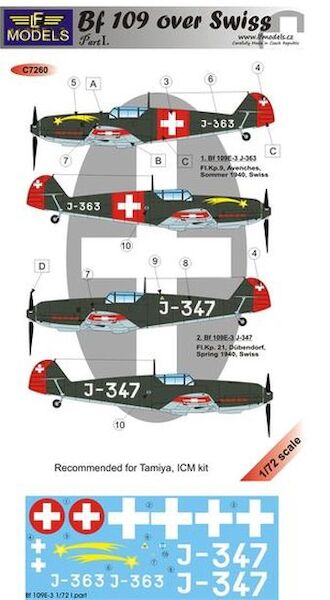 BF109 over Swiss Part 1  c7260