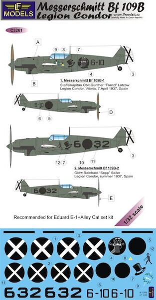Messerschmitt BF109B (Legion Condor) C3261