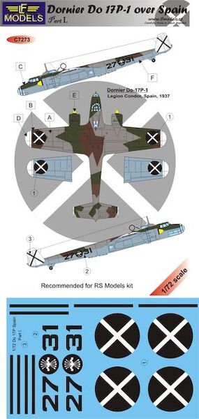 Dornier Do17P-1 over Spain part 1  c7273