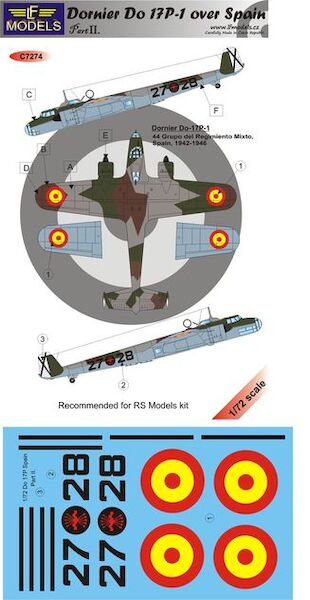 Dornier Do17P-1 over Spain part 2  c7274