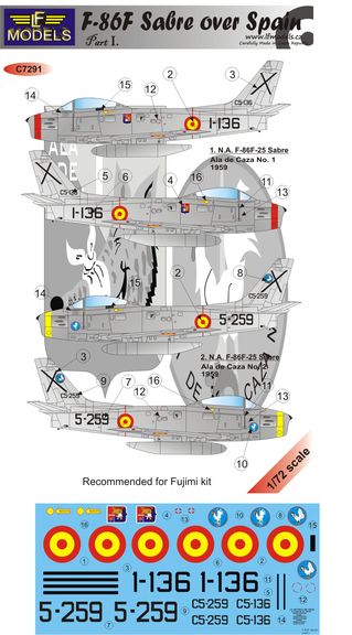 F86F Sabre over Spain Part 1  c7291