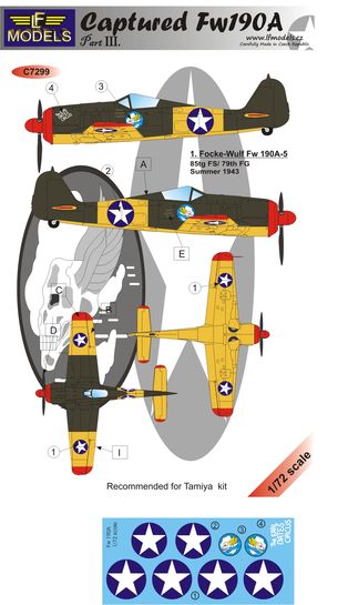 Captured Focke Wulf FW190A Part III  c7299