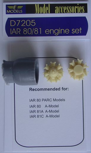 IAR80/81 engine set (A-Model, Parc)  D7205