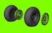 Mustang´s weighted wheels - diamond tread LF3D3205