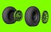 Mustang´s weighted wheels - oval tread LF3D3206