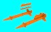 CITEFA MP-1000 Martin Pescador Anti Ship Missiles including Launch pad (2x) LF3D4809
