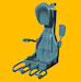 Dornier Do 335 Pfeil seat (Monoram, Tamiya) LF3D4813