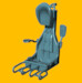 Dornier Do 335 Pfeil seat (Monoram, Tamiya) LF3D4813