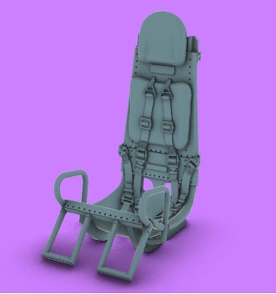 Heinkel He162 Salamander seat (Revell) LF3D4815