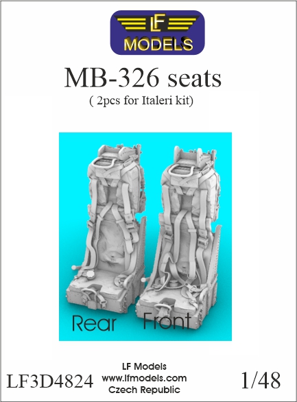Aermacchi MB326 seats (Italeri) LF3D4824