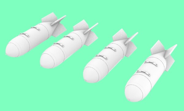 BINC 400 Incendiary Bombs (4x)  LF3D7208