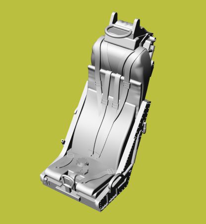 Aermachhi MB326 seat  (LF Models)  LF3D7232