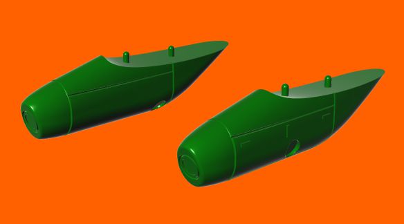 Reccepods  for MB 326 (4x70mm cameras)  LF3D7233