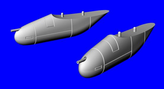 12,7mm machine-gun pods for Macchi MB326 LF3D7234