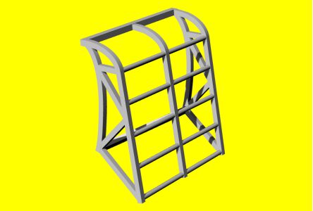 Maintenance ladder (for MB 326 Dual) LF3D7236