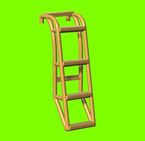 Maintenance ladder (for MB 326K)  LF3D7237