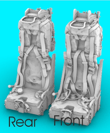 Aermacchi MB326 seats (for 2 seat versions) (LF models) LF3D7243