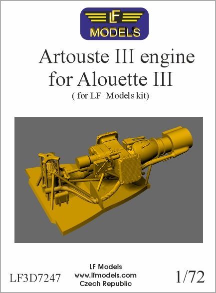 Artouste III engine for Alouette III (LF models)  LF3D7247