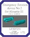Emergency flotation device No.2 for Alouette III (LF models) LF3D7251